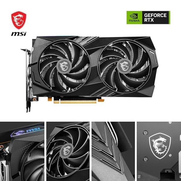 RTX 4060 GPU, 8GB GDDR6