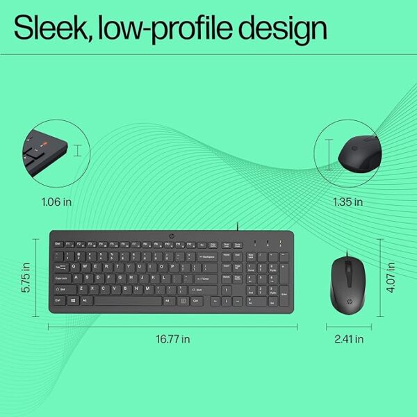 HP Wired Keyboard and Mouse