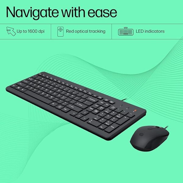 HP Wired Keyboard and Mouse